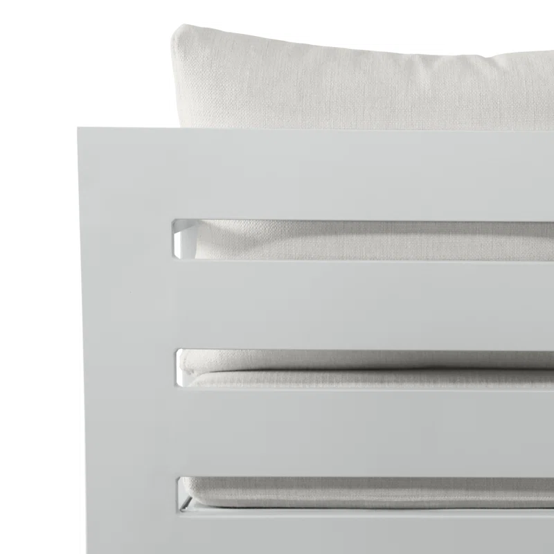 Ridgecrest Aluminum Outdoor Lounge Chair with Cushions