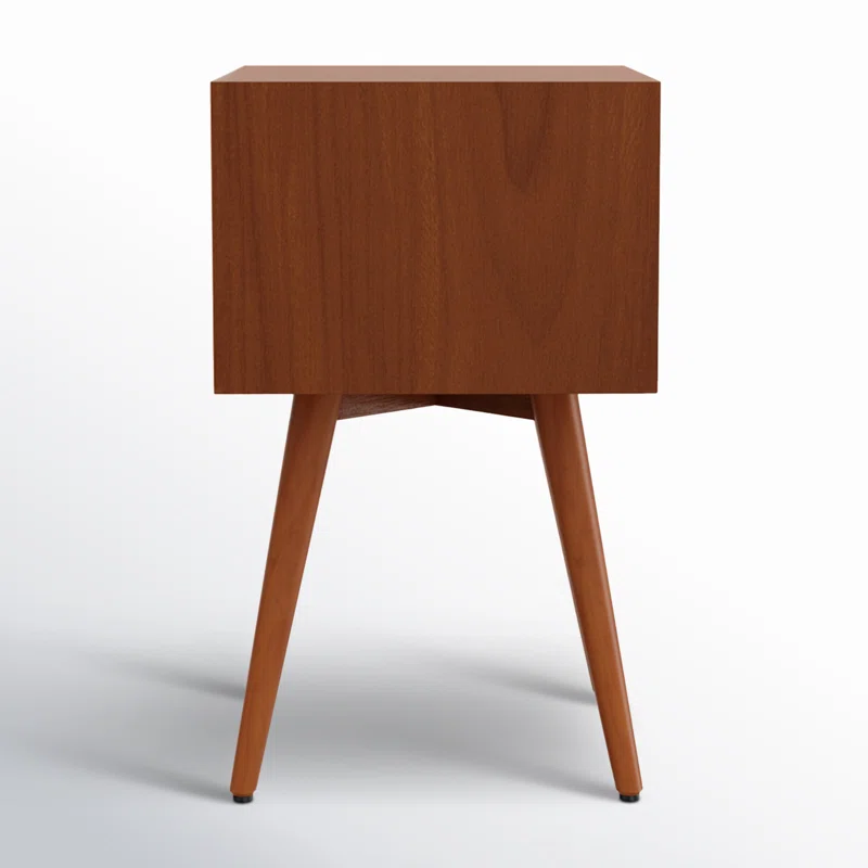 Williams 2-Drawer Mini Nightstand Chestnut
