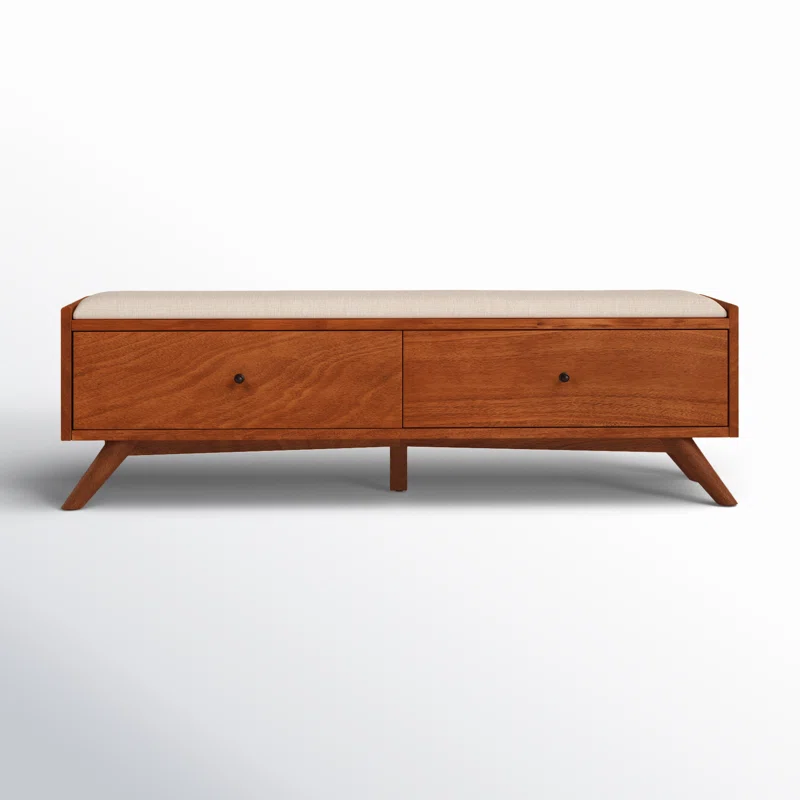 Williams 59" Storage Bench Chestnut