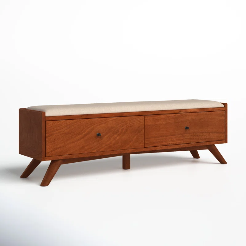 Williams 59" Storage Bench Chestnut