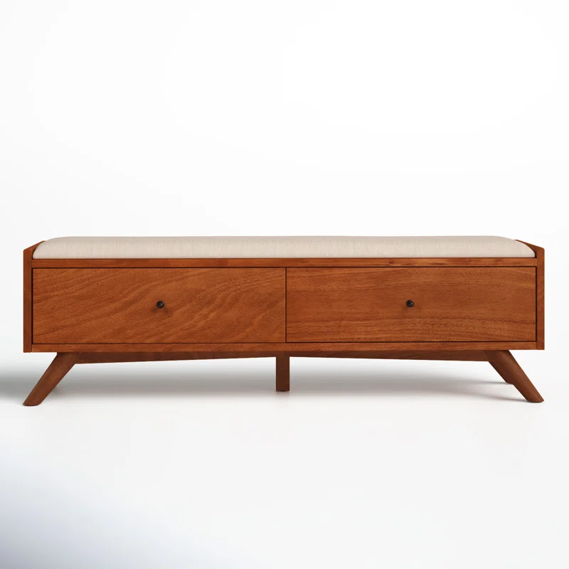 Williams 59" Storage Bench Chestnut