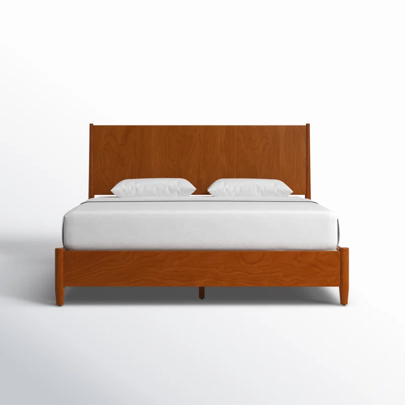 Williams Panel Bed King,Chestnut