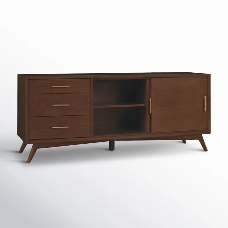 Williams 64" Media Console Walnut 6 Williams 64" Media Console Walnut