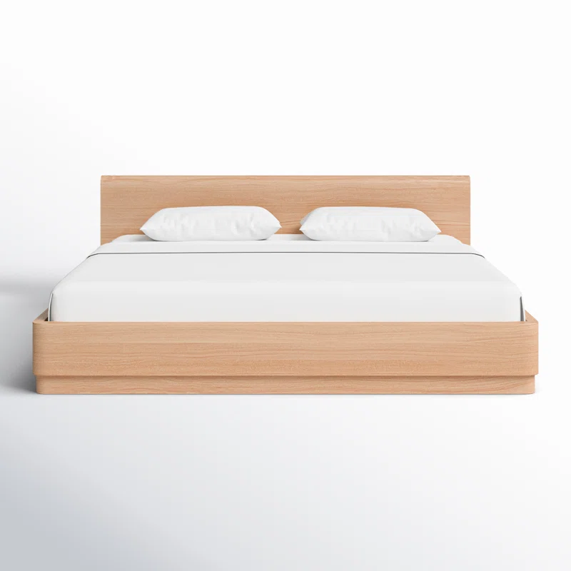 Mille Platform Bed King,Oak