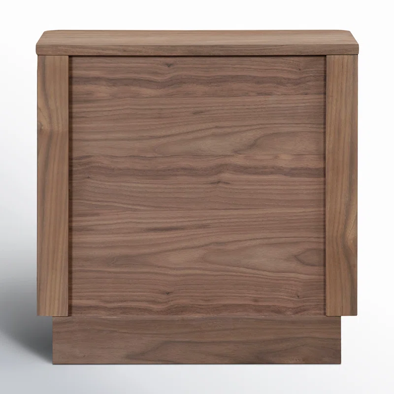 Mille 2 - Drawer Nightstand Walnut