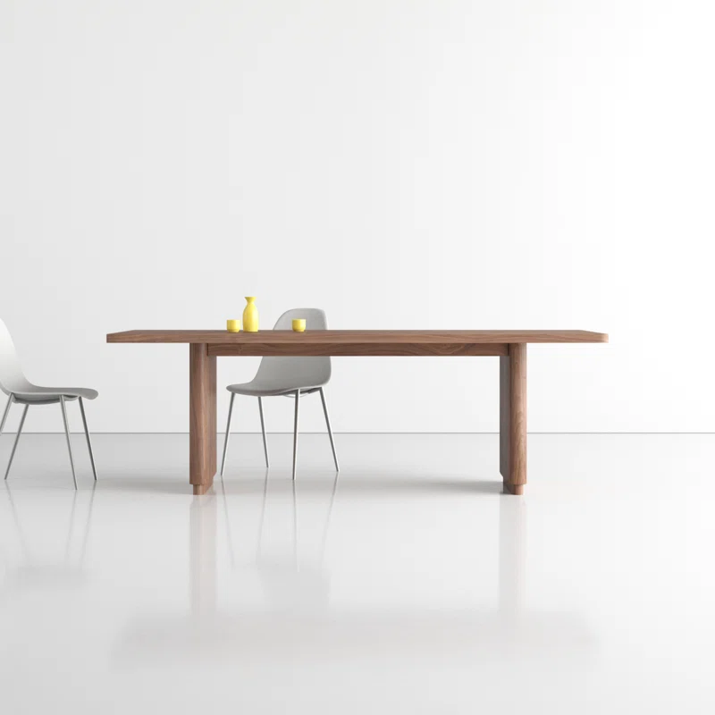 Mille 88" Dining Table Walnut