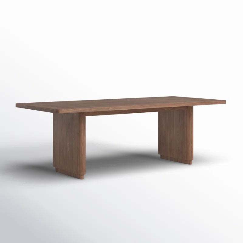 Mille 88" Dining Table Walnut
