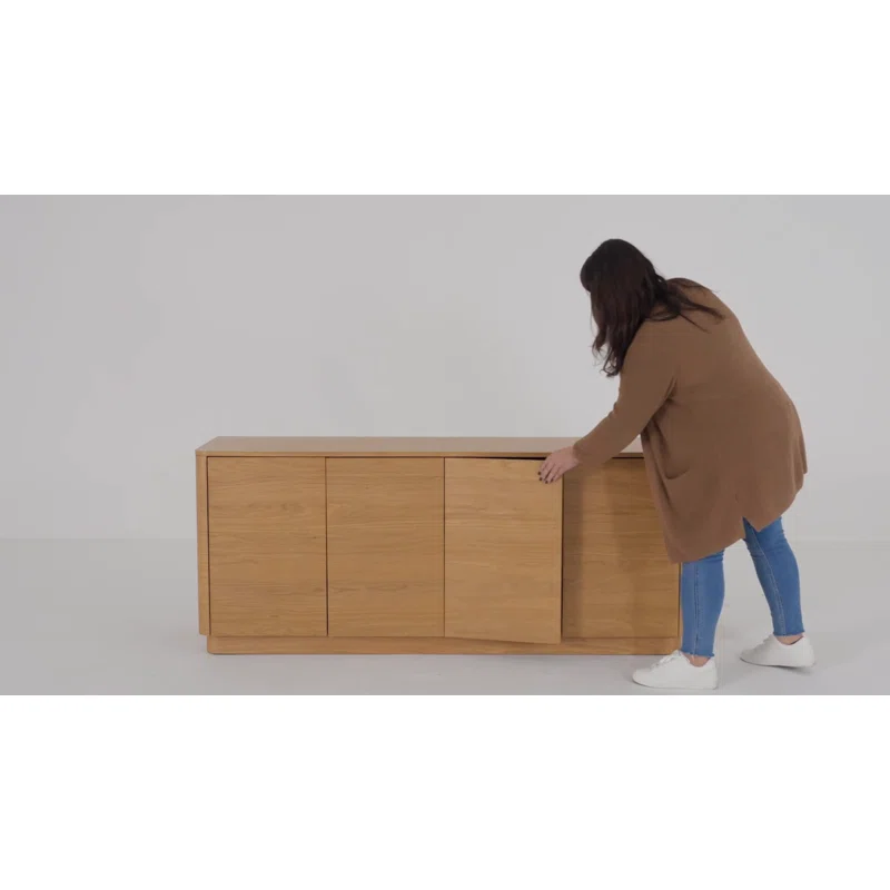 Mille 72" Sideboard Walnut