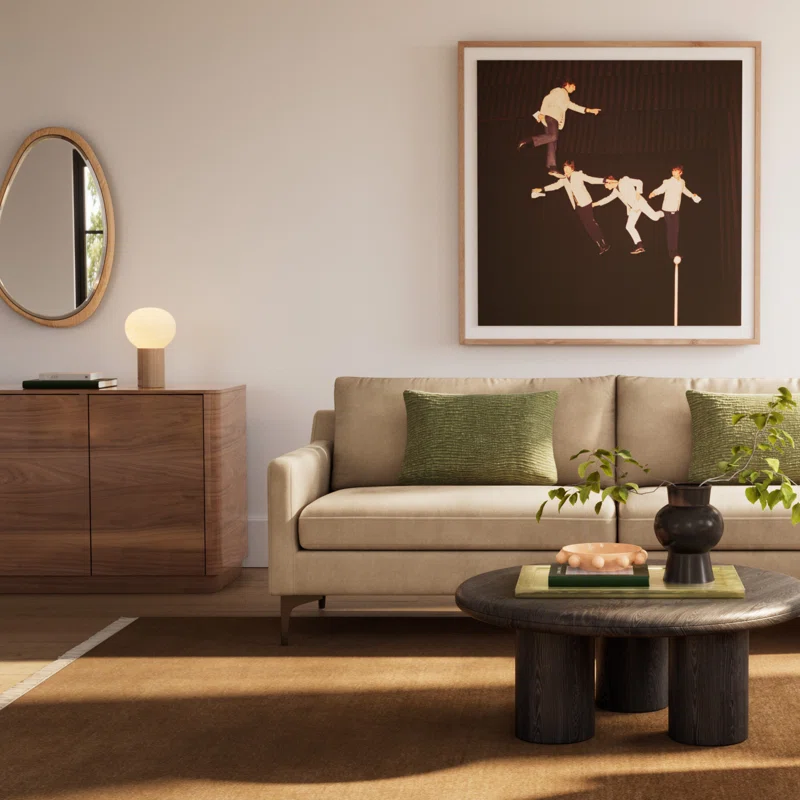 Mille 72" Sideboard Walnut