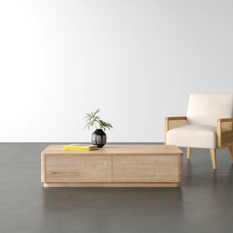 Mille Storage Coffee Table Oak