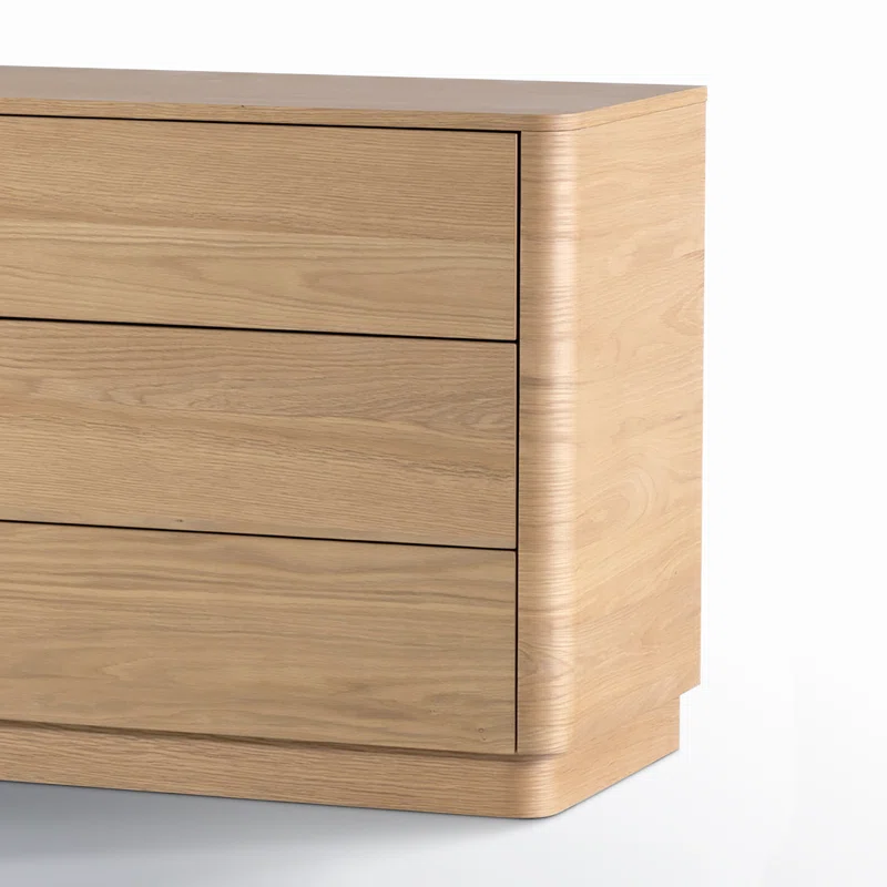 Mille 6- Drawer Dresser Oak