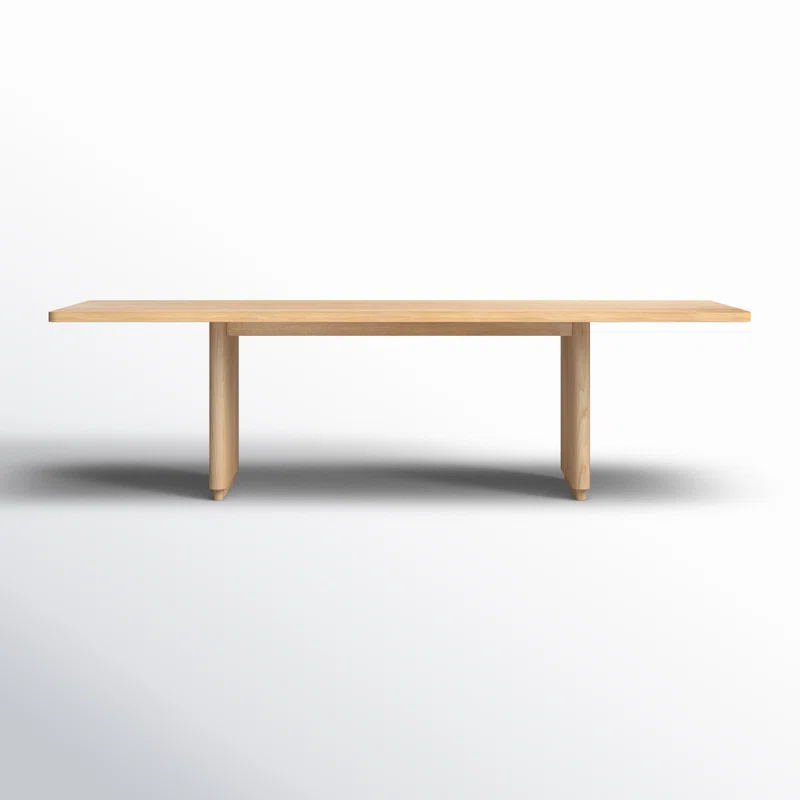 Mille 104" Dining Table Oak