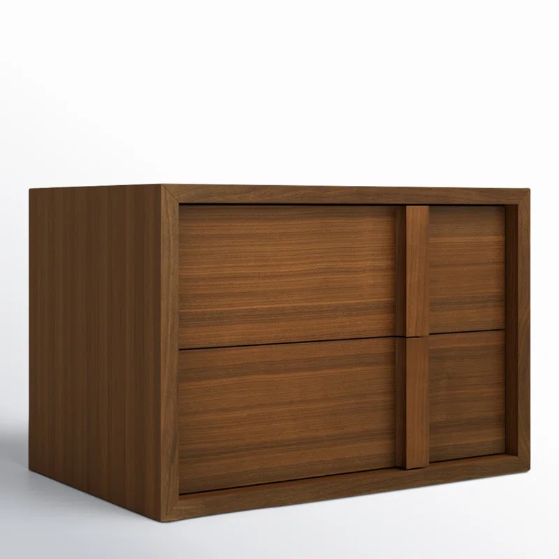 Alvarez 2 - Drawer Nightstand Walnut
