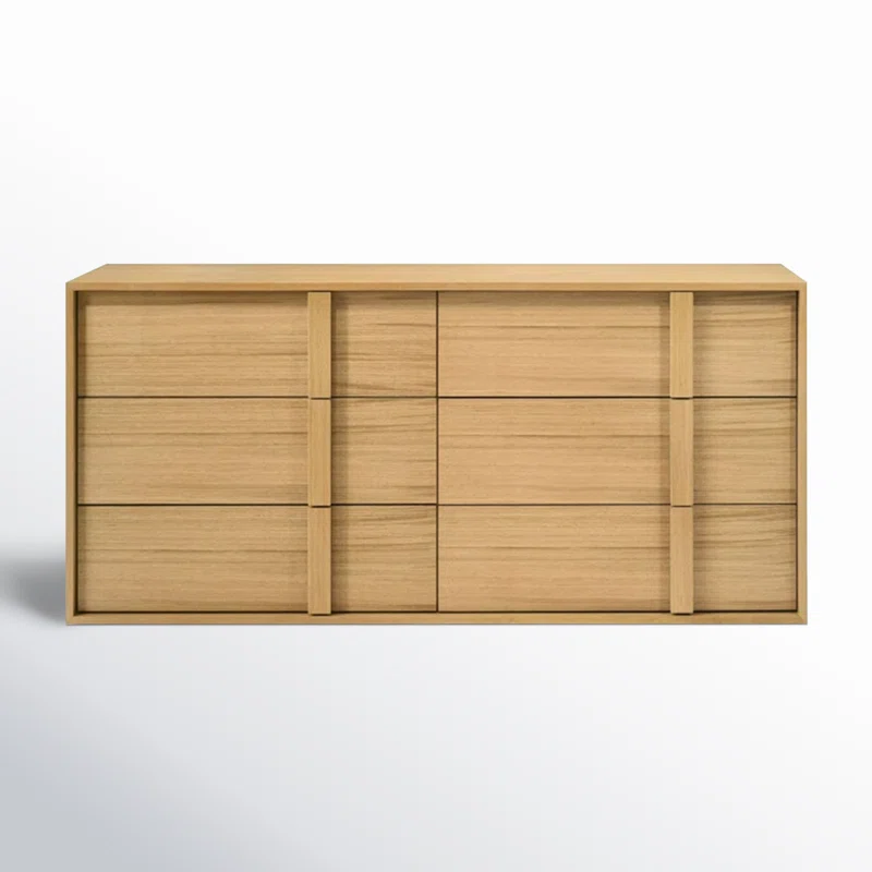 Alvarez 6 - Drawer Dresser Oak