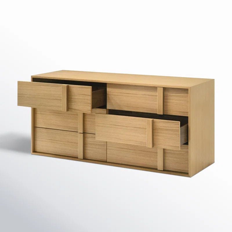 Alvarez 6 - Drawer Dresser Oak