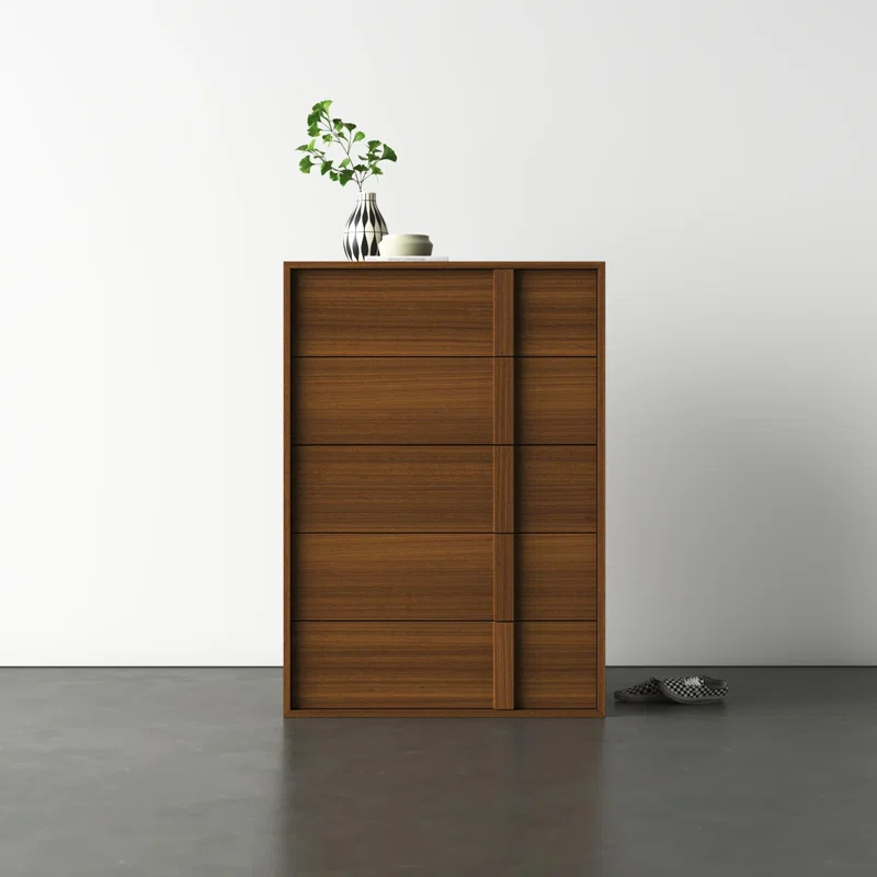 Alvarez 5 - Drawer Dresser Walnut