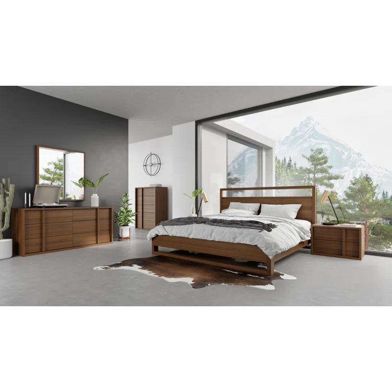 Alvarez 5 - Piece Bedroom Set Eastern King