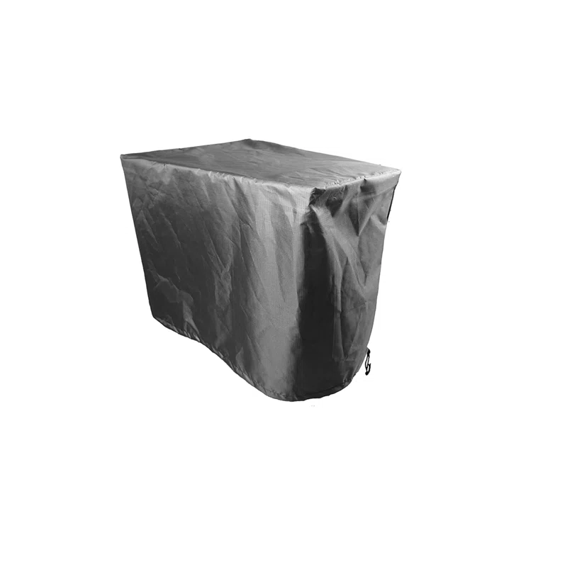 Armando 47'' Aluminum Outdoor Coffee Table Black