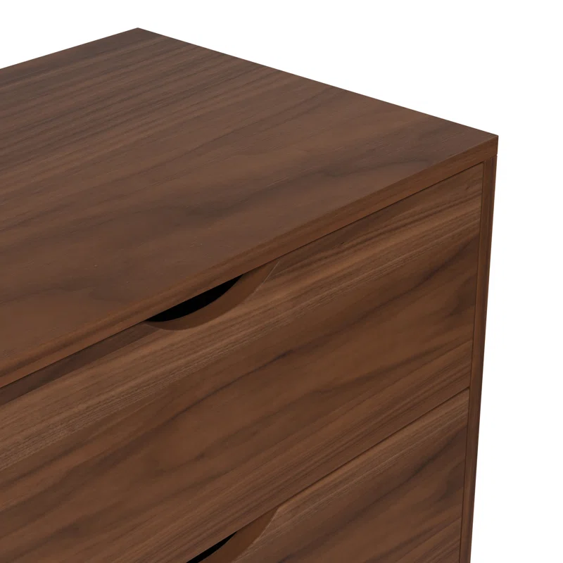 Indra 6 - Drawer Dresser Walnut