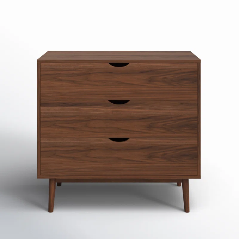 Indra 3 - Drawer Dresser Walnut