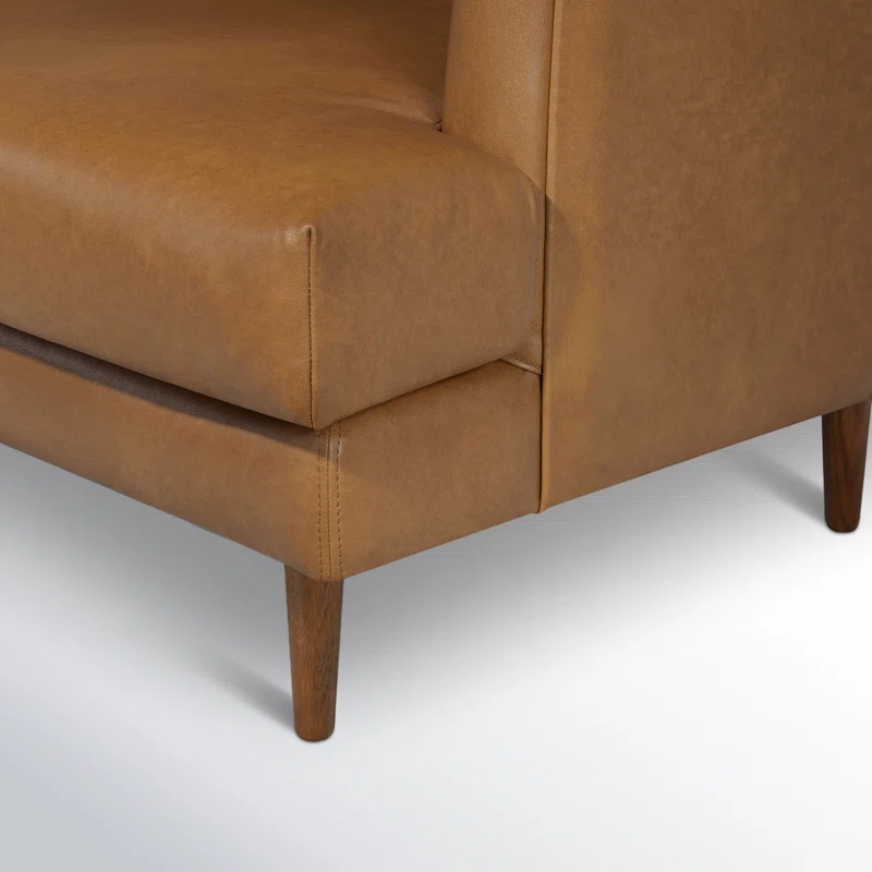 Miller Genuine Leather 2 - Piece Sectional Left Hand Facing