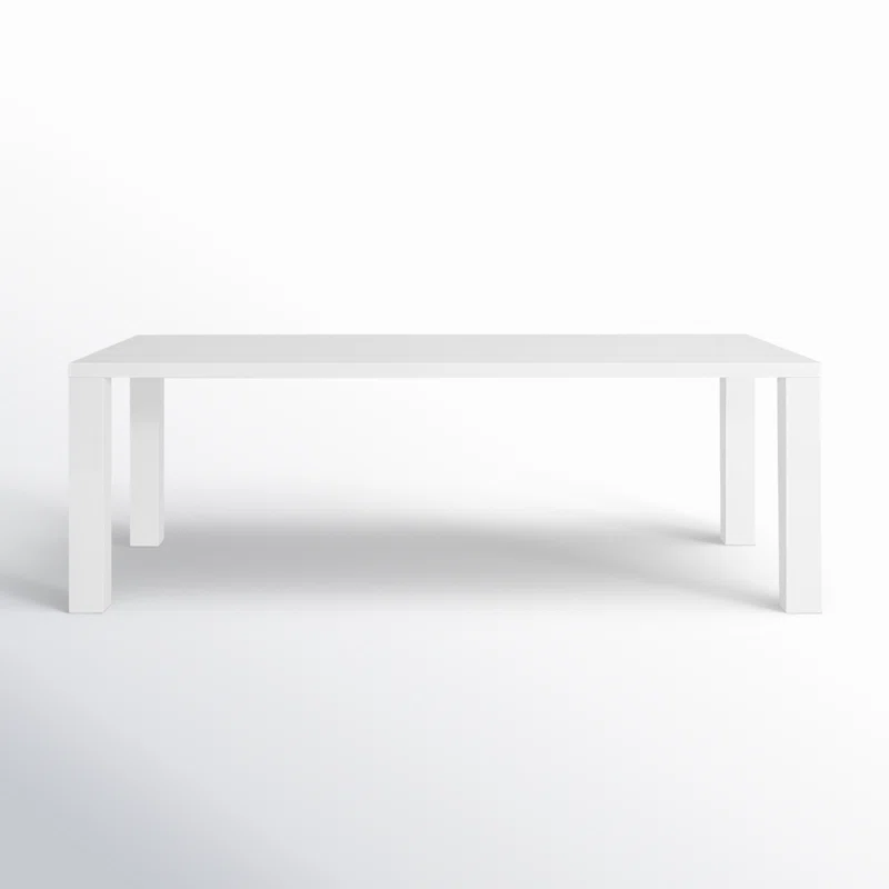 Carson 63" Dining Table White,30" H x 63" L x 35.5" W