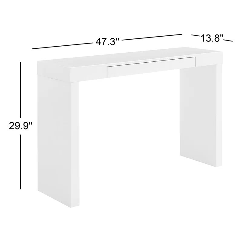Carson 47" Console Table White