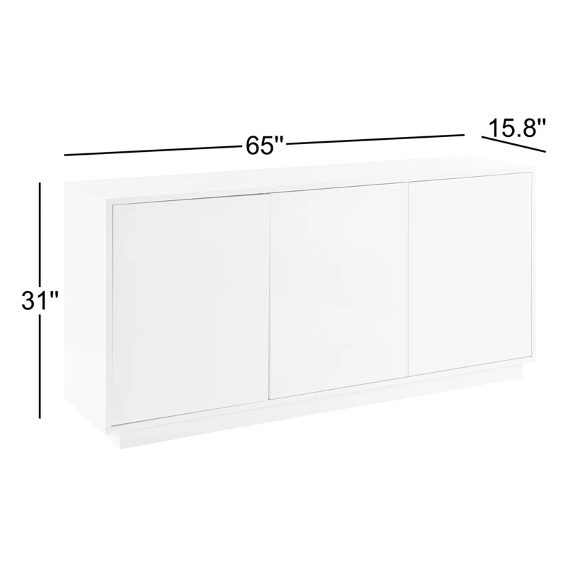 Carson 65'' Sideboard White