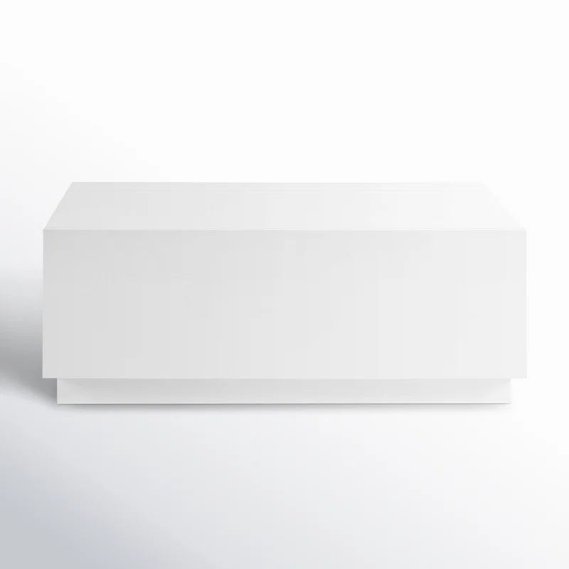 Carson Storage Coffee Table White