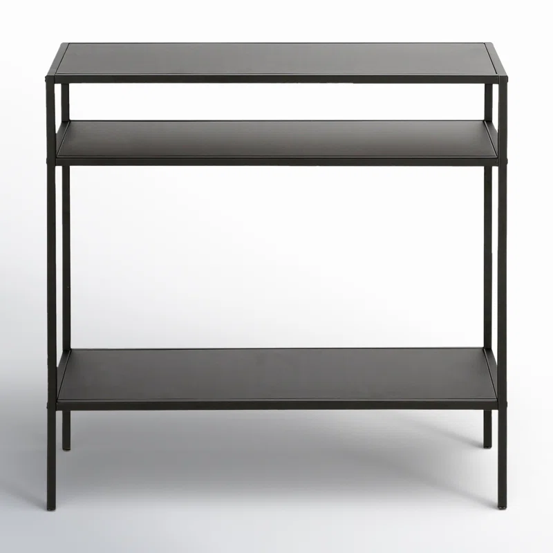 Level End Table Blackened Bronze