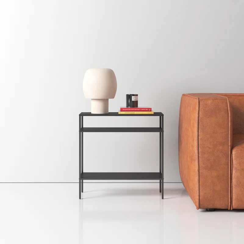 Level End Table Blackened Bronze