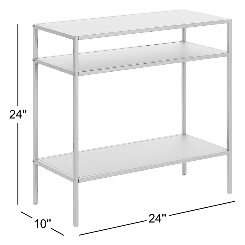 Level End Table Blackened Bronze