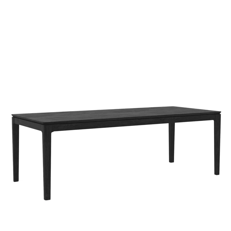 Rise Extendable Dining Table (72"-90") Black