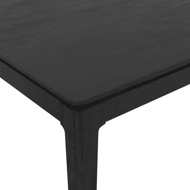 Rise Extendable Dining Table (72"-90") Black