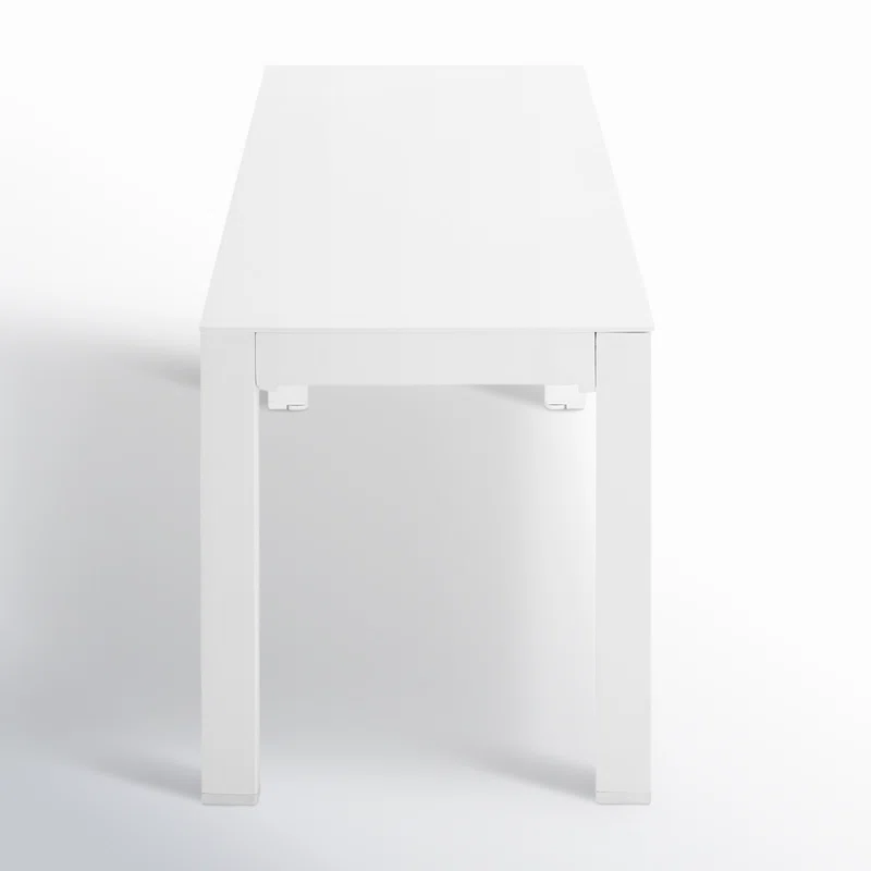 Armando Aluminum Dining Bench White