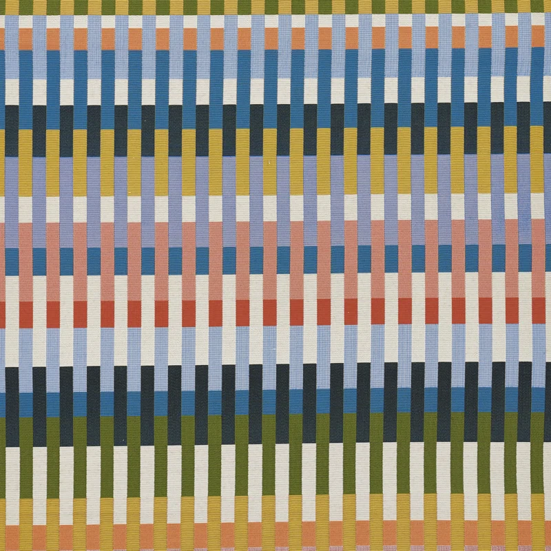 Icon Striped Indoor Outdoor Multi Rug Rectangle 7'10" x 10'