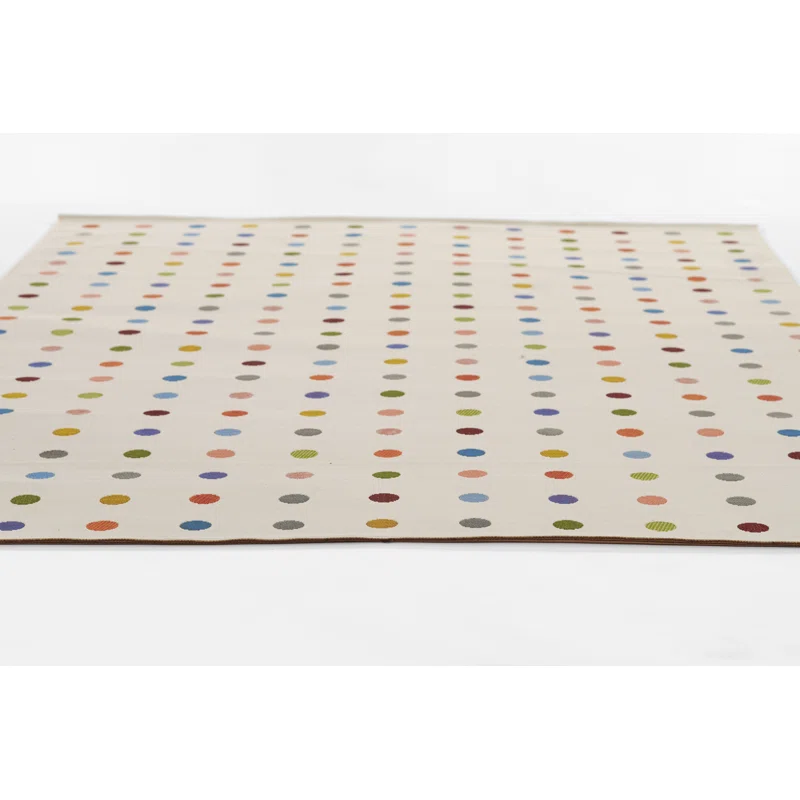 Icon Dots Indoor Outdoor Multi Rug Rectangle 5'3" x 7'6"