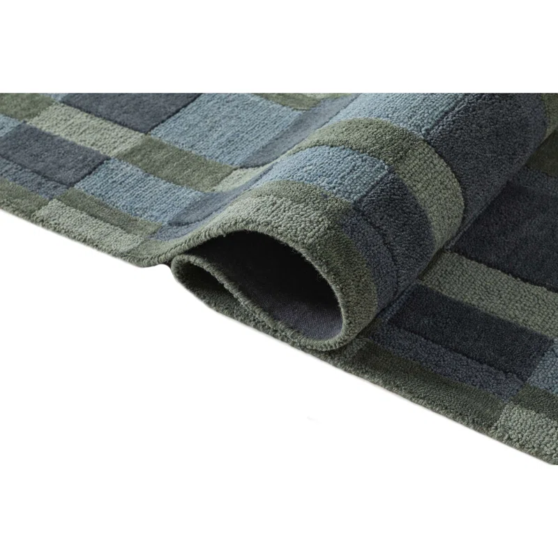 Gemo Hand Tufted Wool Indoor Rug Rectangle 7'9" x 9'9"