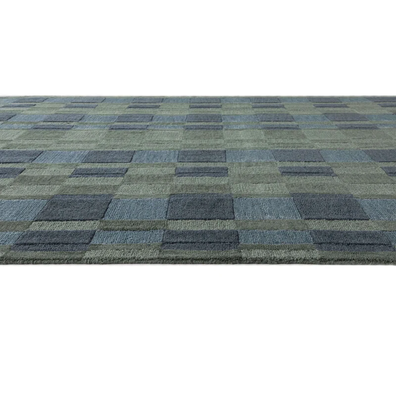 Gemo Hand Tufted Wool Indoor Rug Rectangle 7'9" x 9'9"