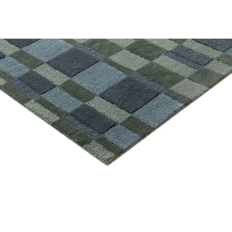 Gemo Hand Tufted Wool Indoor Rug Rectangle 7'9" x 9'9"