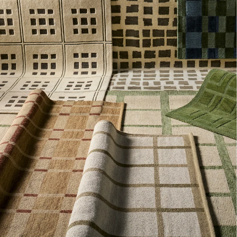 Rudy Hand Tufted Wool Indoor Rug Rectangle 2' x 3'