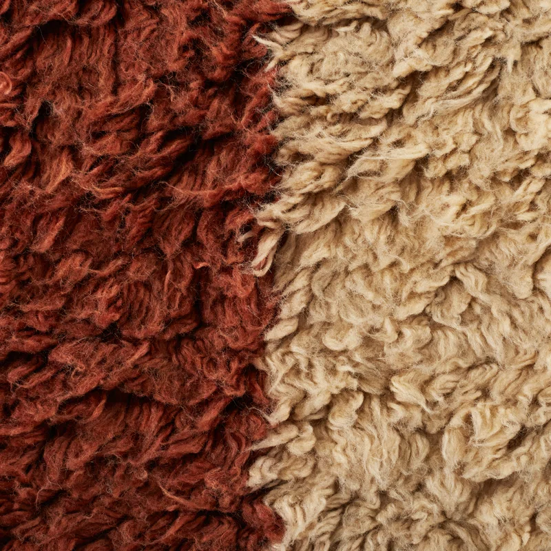 Essi Handmade Wool Rug Rectangle 5' x 8' 3 Essi Handmade Wool Rug Rectangle 5' x 8'