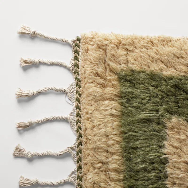 Essi Handmade Wool Rug Rectangle 5' x 8' 10 Essi Handmade Wool Rug Rectangle 5' x 8'