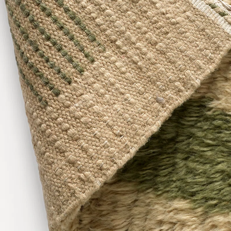 Essi Handmade Wool Rug Rectangle 5' x 8' 9 Essi Handmade Wool Rug Rectangle 5' x 8'