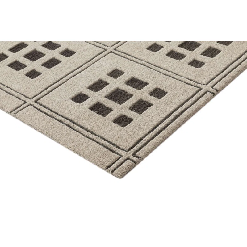 Maldiv Hand Tufted Wool Indoor Rug Rectangle 7'9" x 9'9"
