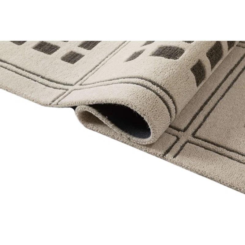 Maldiv Hand Tufted Wool Indoor Rug Rectangle 7'9" x 9'9"