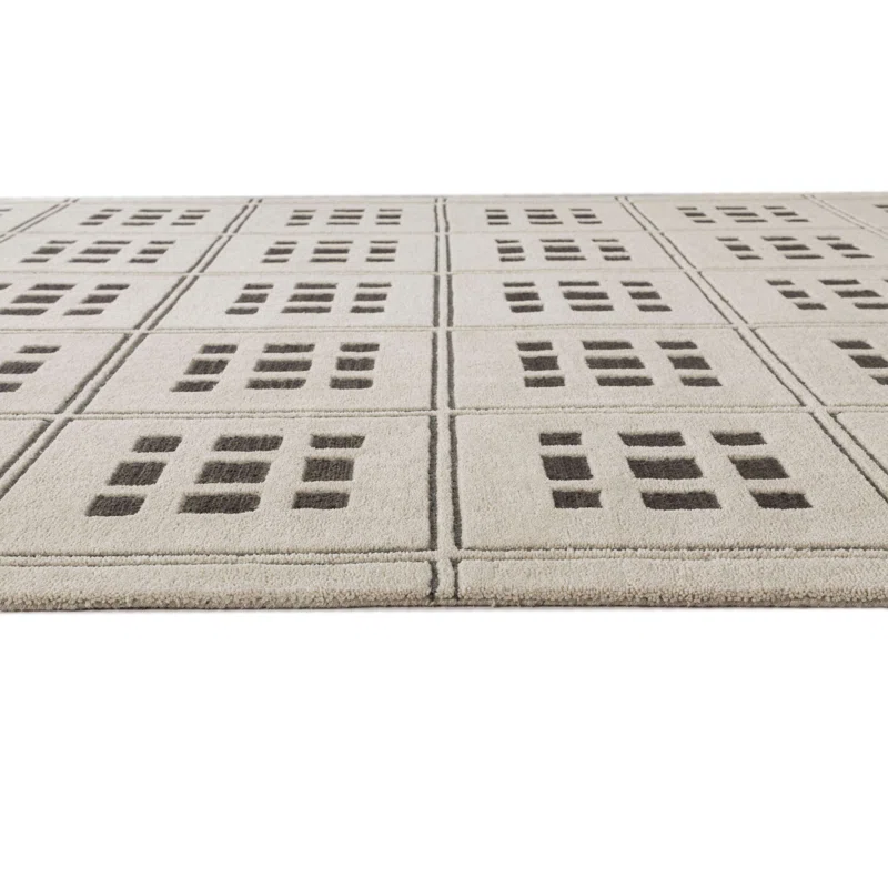 Maldiv Hand Tufted Wool Indoor Rug Rectangle 7'9" x 9'9"