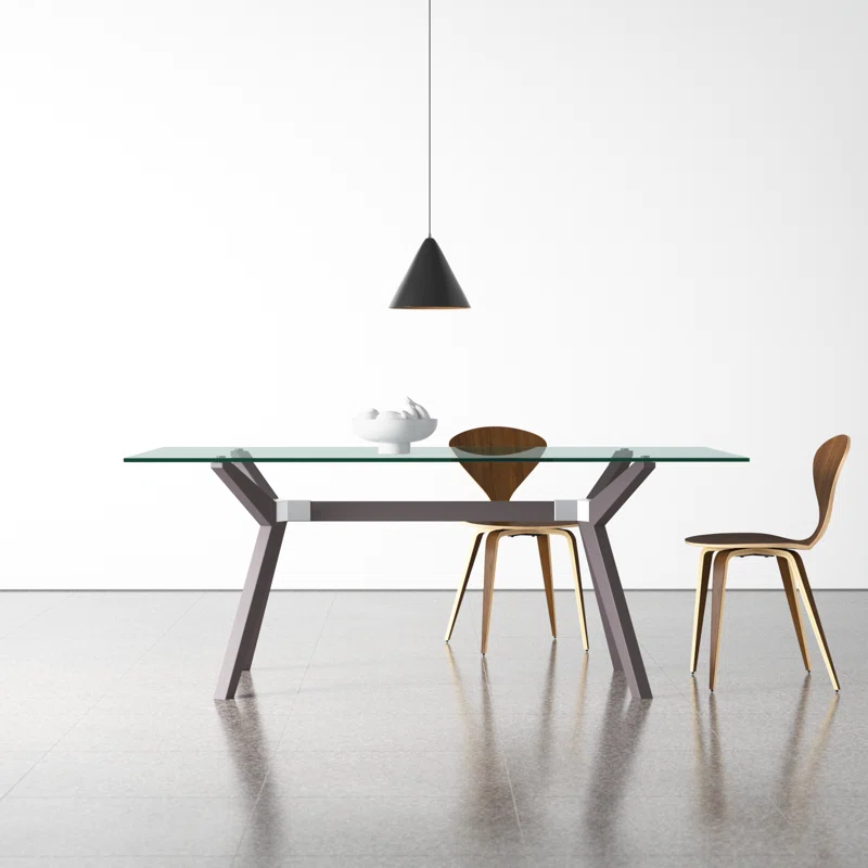 Walter 74.8'' Dining Table Gray