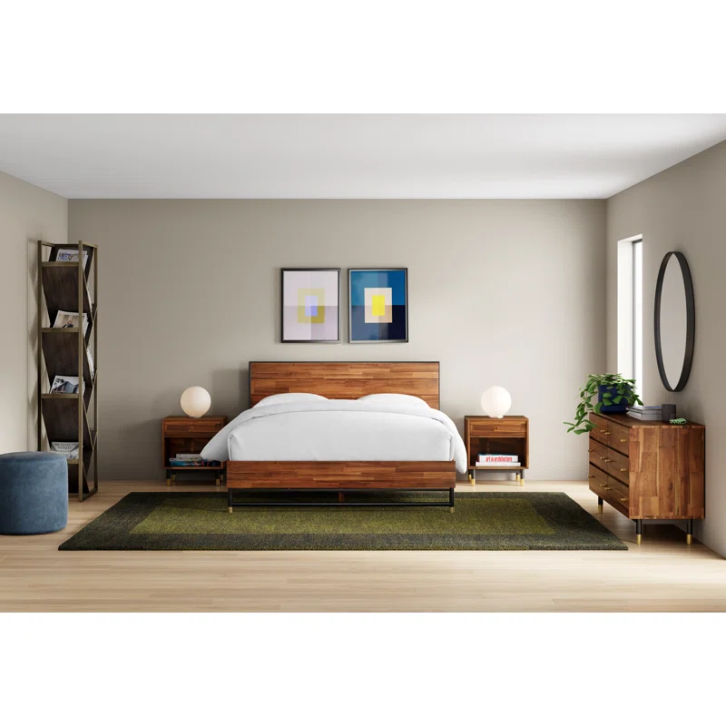 Dakota Wood Bed King