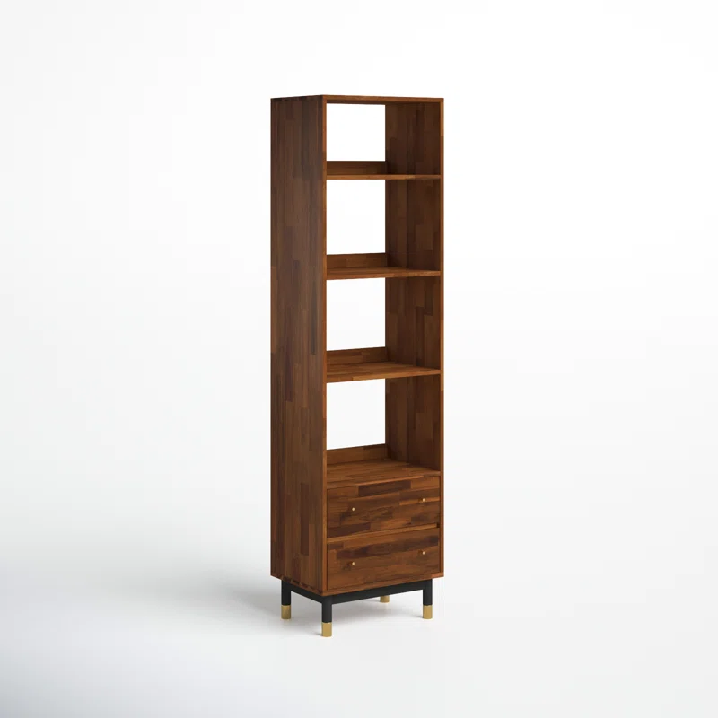 Dakota Narrow Storage Bookcase